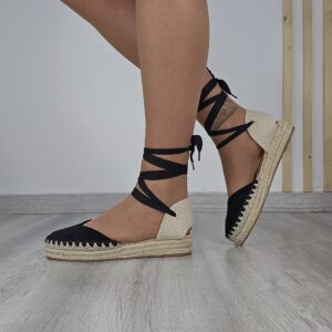 Alpargata Almudena Negro