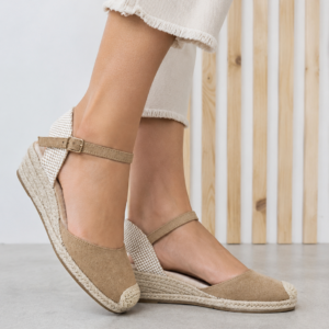 Cuña Claudia Khaki