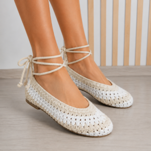 Mercedita Jimena Beige/Blanco