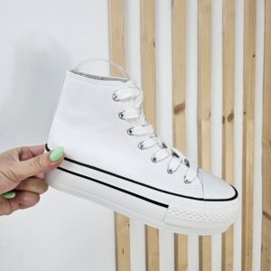 Bota Irene Blanca Polipiel